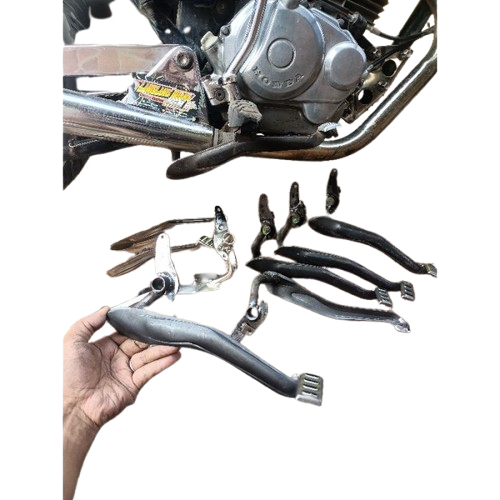 PEDAL REM CRISTAL PNP CB GL100 (CROOM )SUPER TEBAL DETAIL ORI/PEDAL REM PNP Cb