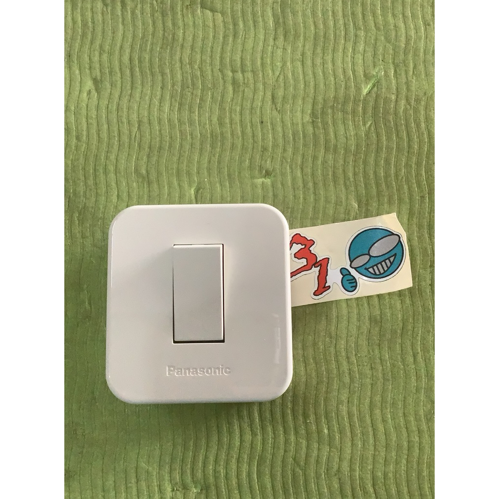 saklar 1 outbow panasonic sakelar cetekan lampu on off