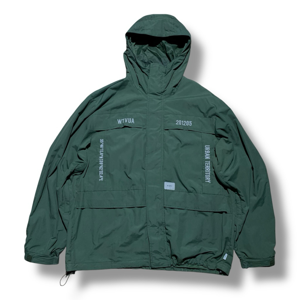 WTAPS "Tafeta" Sherpa Nylon Jacket Made in Japan