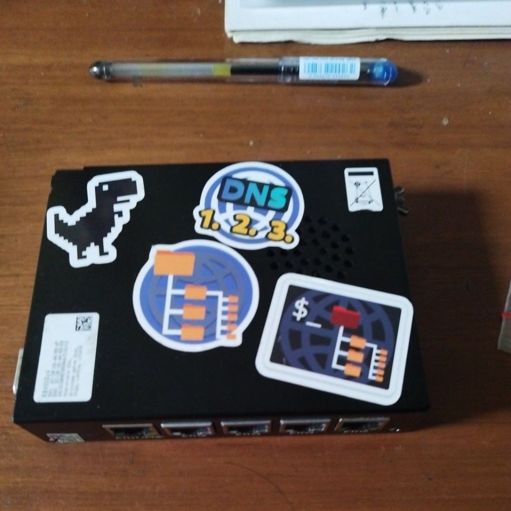 Router Mikrotik RB450GX4 Bekas dengan Port Normal dan Adaptor Tanpa Dus