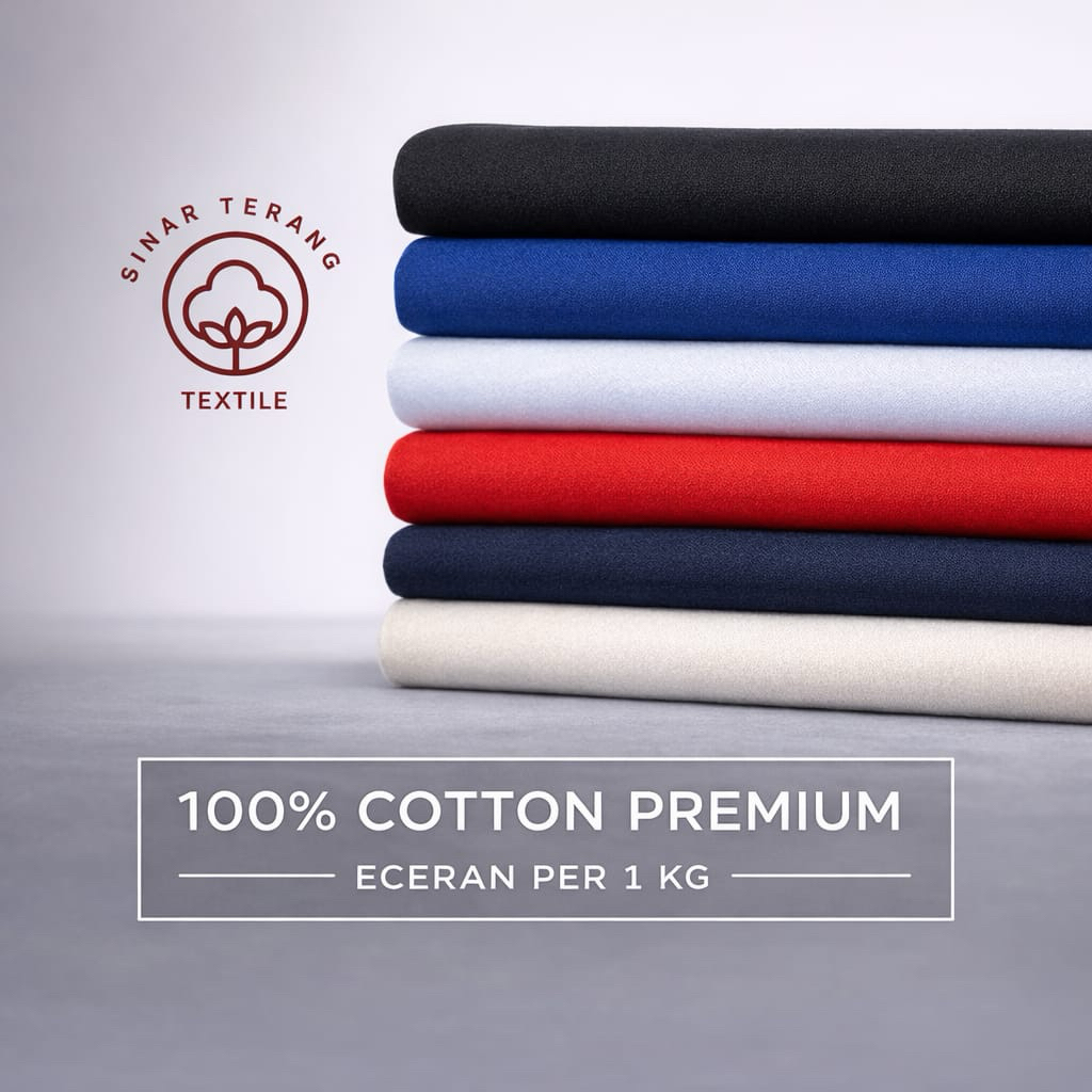 Kain Kaos Cotton Combed 30S - Kain Katun - Bahan Kaos