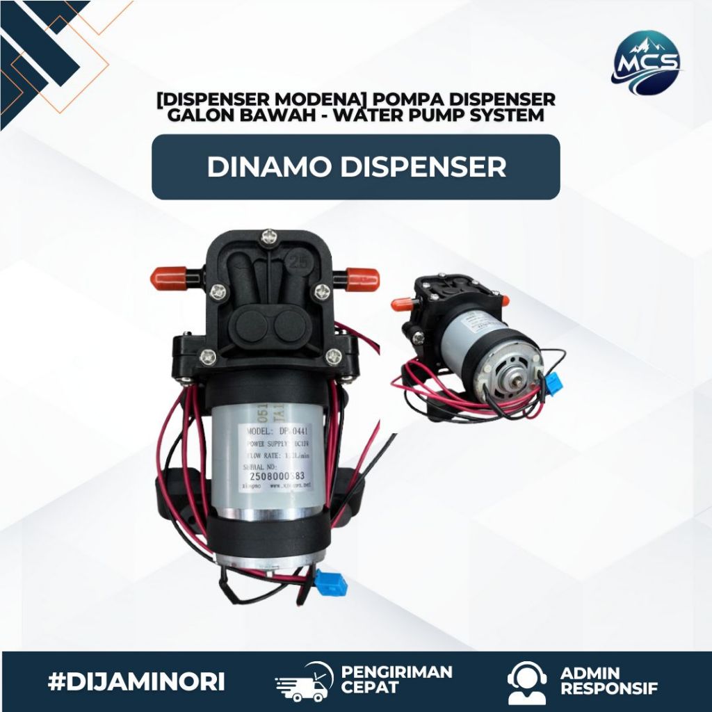 POMPA AIR DISPENSER GALON BAWAH MODENA