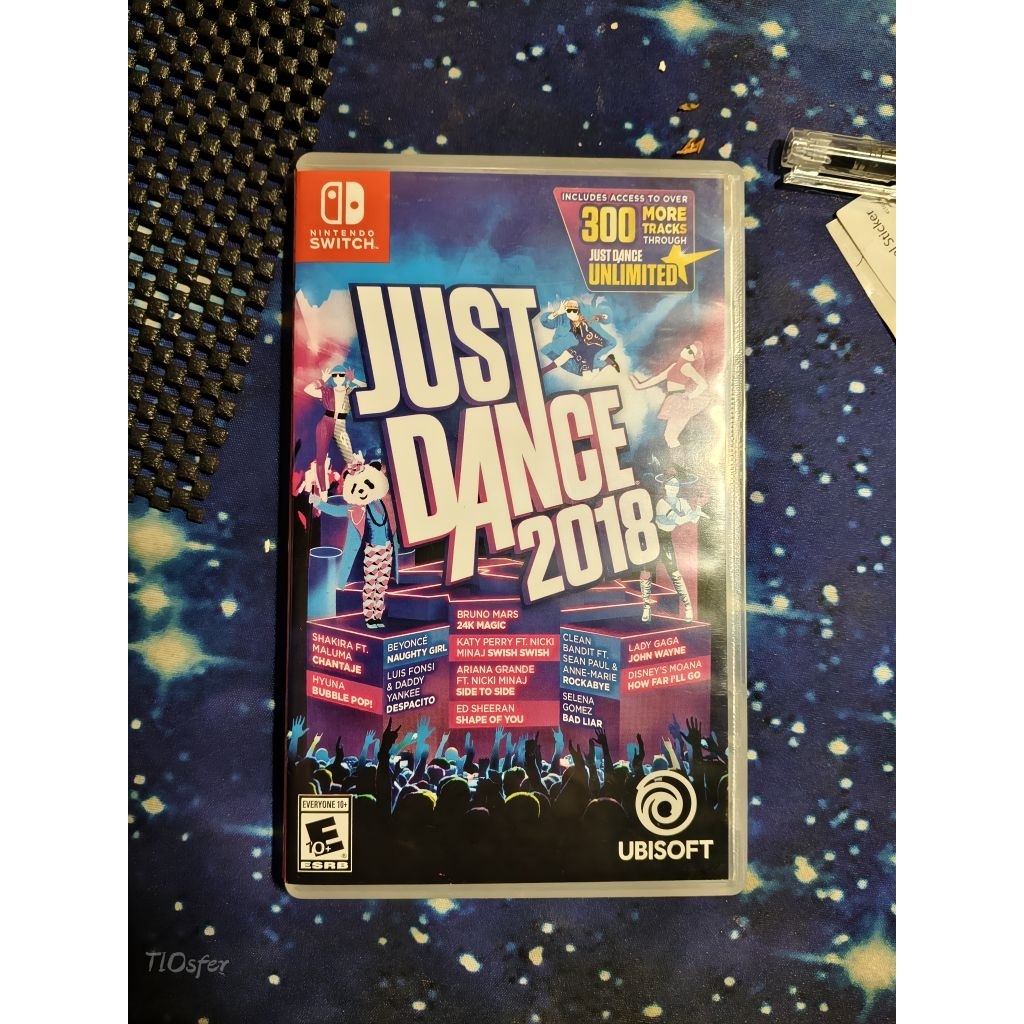 [Bekas Pribadi] Kaset Nintendo Switch Just Dance 2018 - Mulus & Fullset