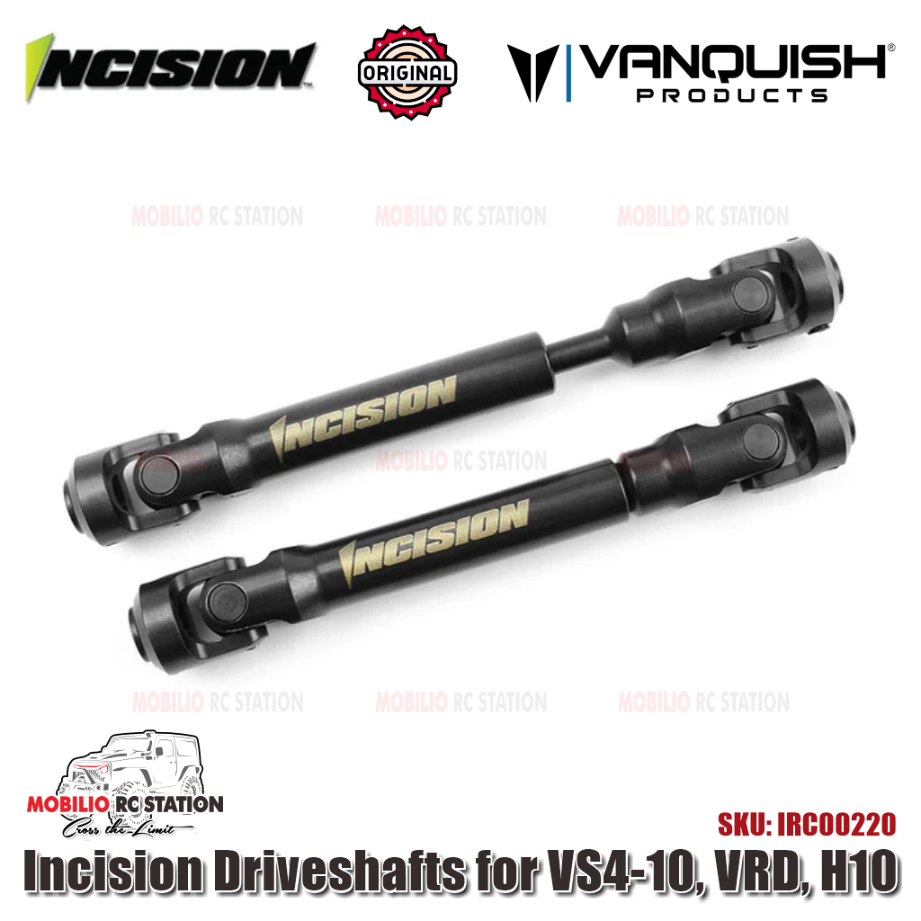 Vanquish Incision Driveshafts for VS4-10, VRD, H10 IRC00220