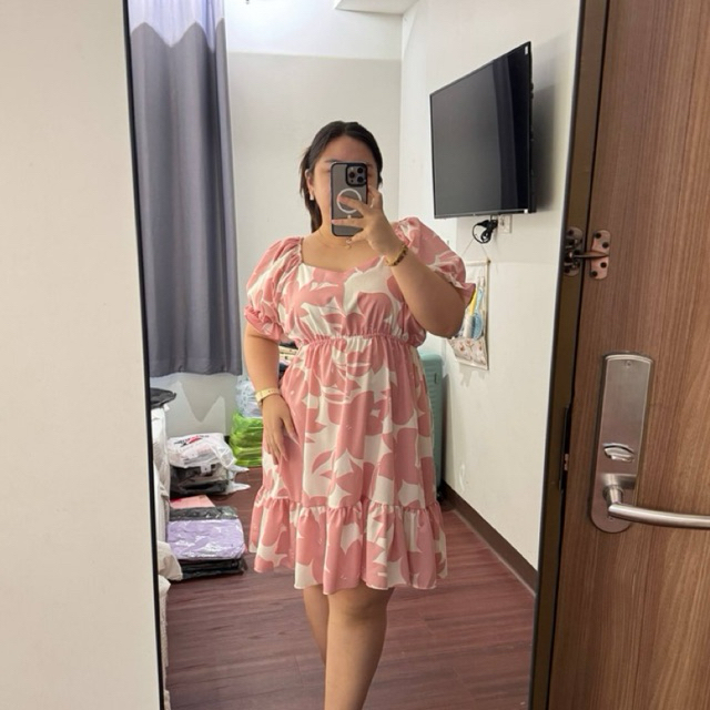 PBK - Backless bow dress - Big Size