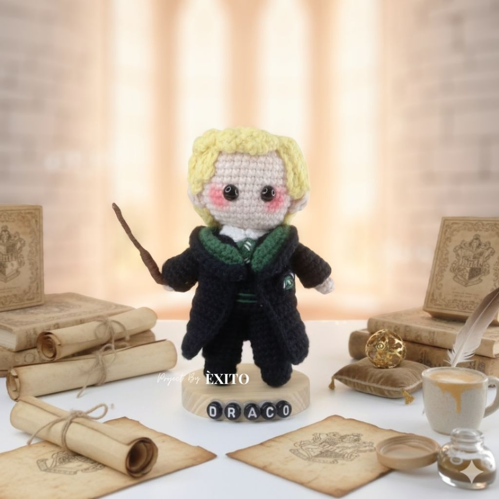 [ CHIBI ] DRACO MALFOY  | AMIGURUMI