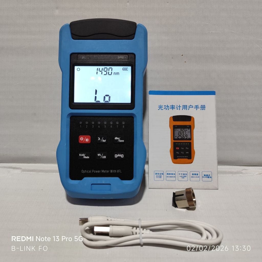 opm mini 3 in 1 / optical power meter 3 in 1 / opm fiber optik