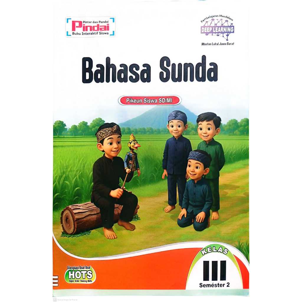 Buku LKS Bahasa Sunda Kurikulum Merdeka Kelas 3 SD/MI Semester 2