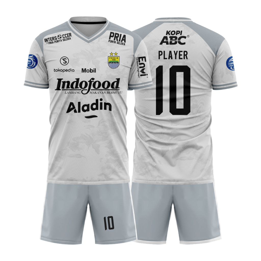 Jersey Bola PERSIB AWAY 2021/2022 Full Printing Polyester Dryfit