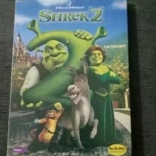 VCD Original Animasi Shrek 2 Feat Cameron Diaz Teks Indonesia