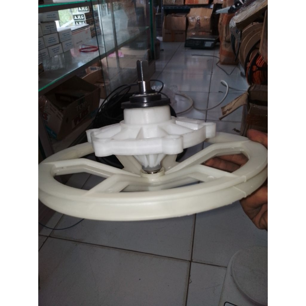 GEARBOX MESIN CUCI SANYO 2 TABUNG