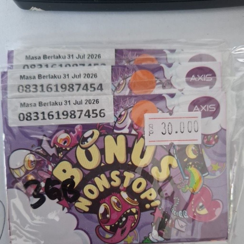 Perdana Axis 3Gb 30 hari