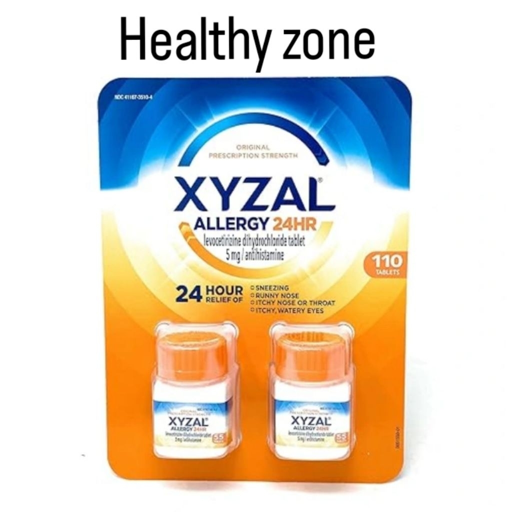 Xyzal Allergy 24HR levocetirizine dihydrochloride 5mg