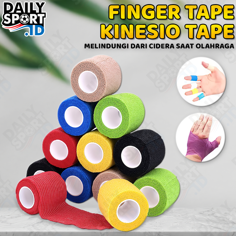 Cod Finger Tape 5Cm X 4.5M Fingertape Wristape/Finger Wrist Tape/Wrisband/Kohesive Kohesif Tape