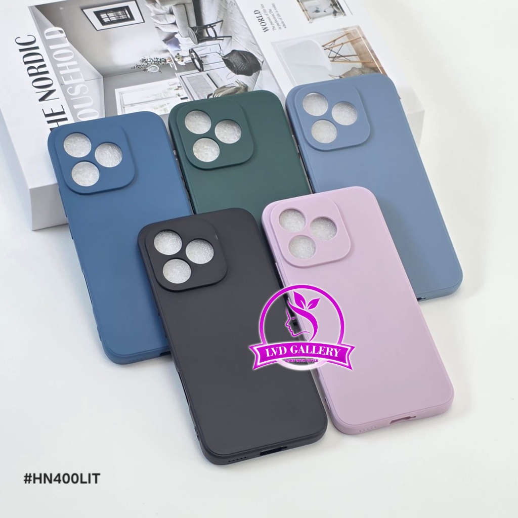 Honor 400 Lite 5G Honor 400 5G Honor 400 Pro liquid Silicone / Macaron Square Color Case Honor 400 L