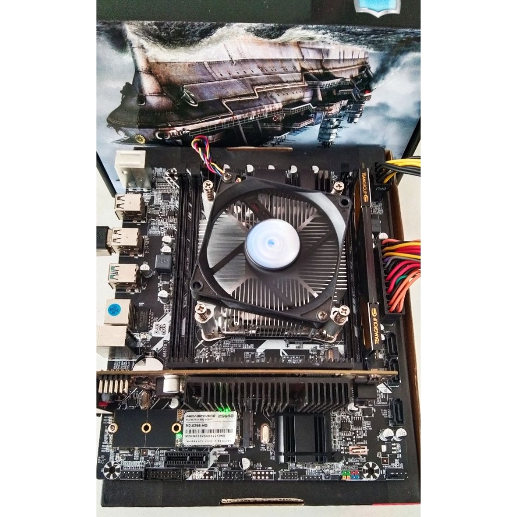 Intel Xeon e5 2650 V4 Mobo x99 + fan