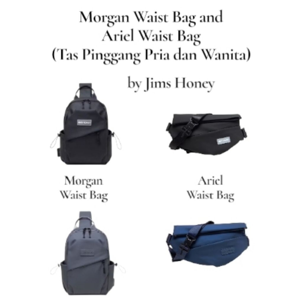 MORGAN WAIST BAG JIMS HONEY | ARIEL WAIST BAG JIMS HONEY | MORGAN JIMS HONEY | ARIEL JIMS HONEY | TA