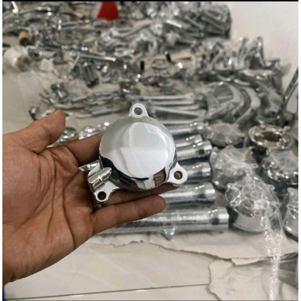 Tutup Filter croom original yamaha scorpion berkualitas tinggi