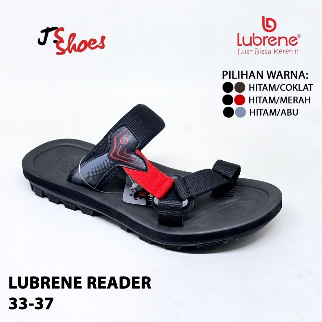 LUBRENE READER - SANDAL SPON ANAK COWOK MERK LUBRENE ORIGINAL