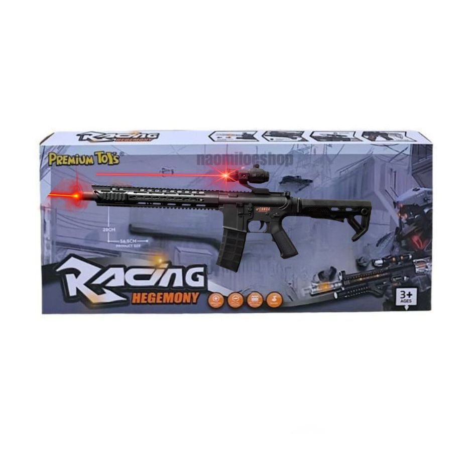 [COBRA M416] Tembakan Anak Sniper COBRA M416 Rifle Mainan Pistol Senjata Senapan Infrared Gun