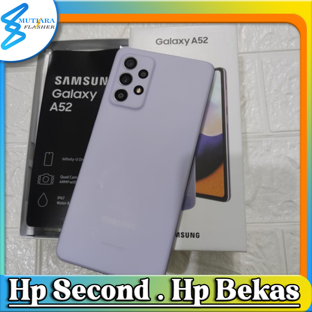 Samsung A52 Ram 8/128GB | Ram 8/256GB Bekas Original Flasher Store