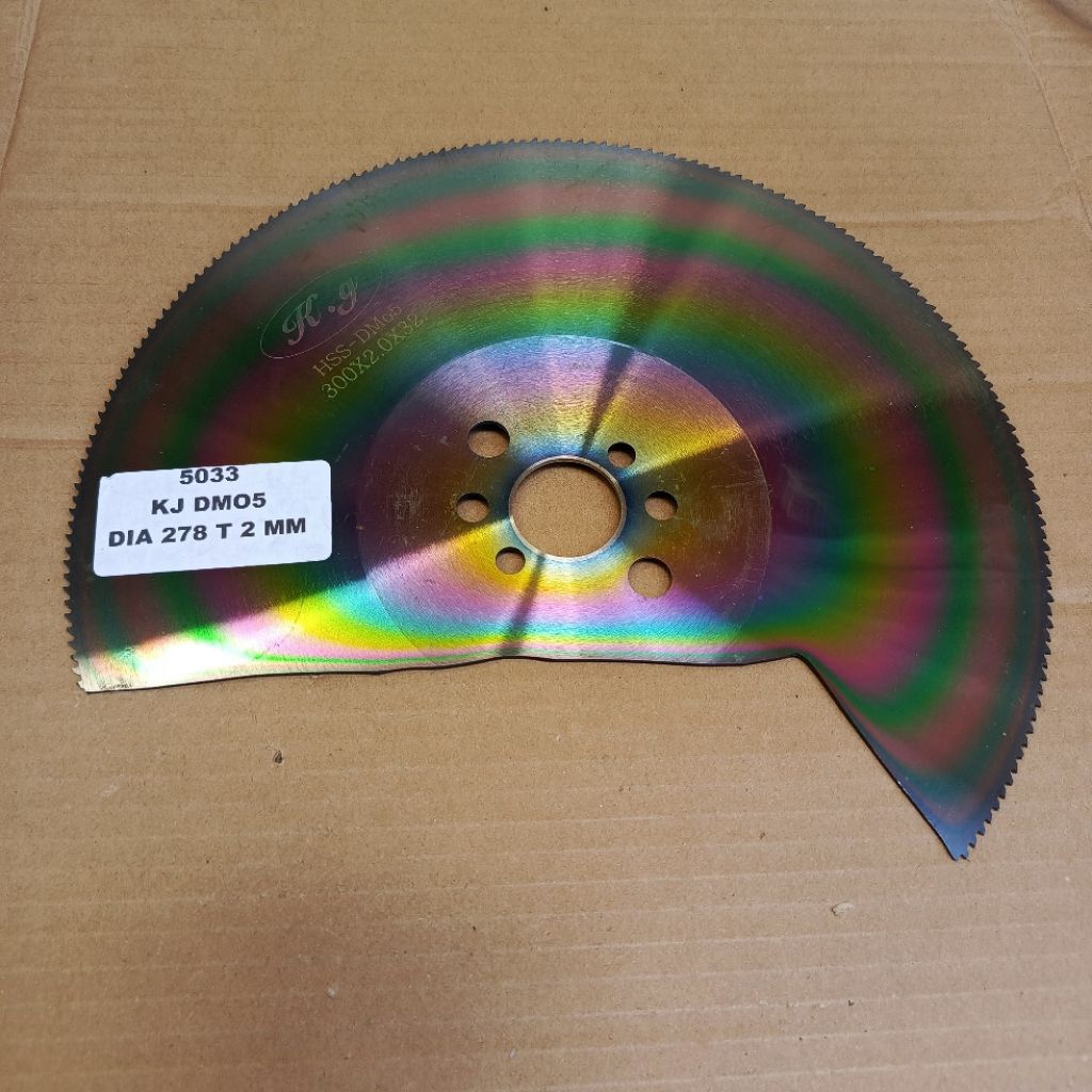 A047 Circle Saw HSS / Gergaji HSS / Bahan Taji Ayam / Bahan Pisau Premium