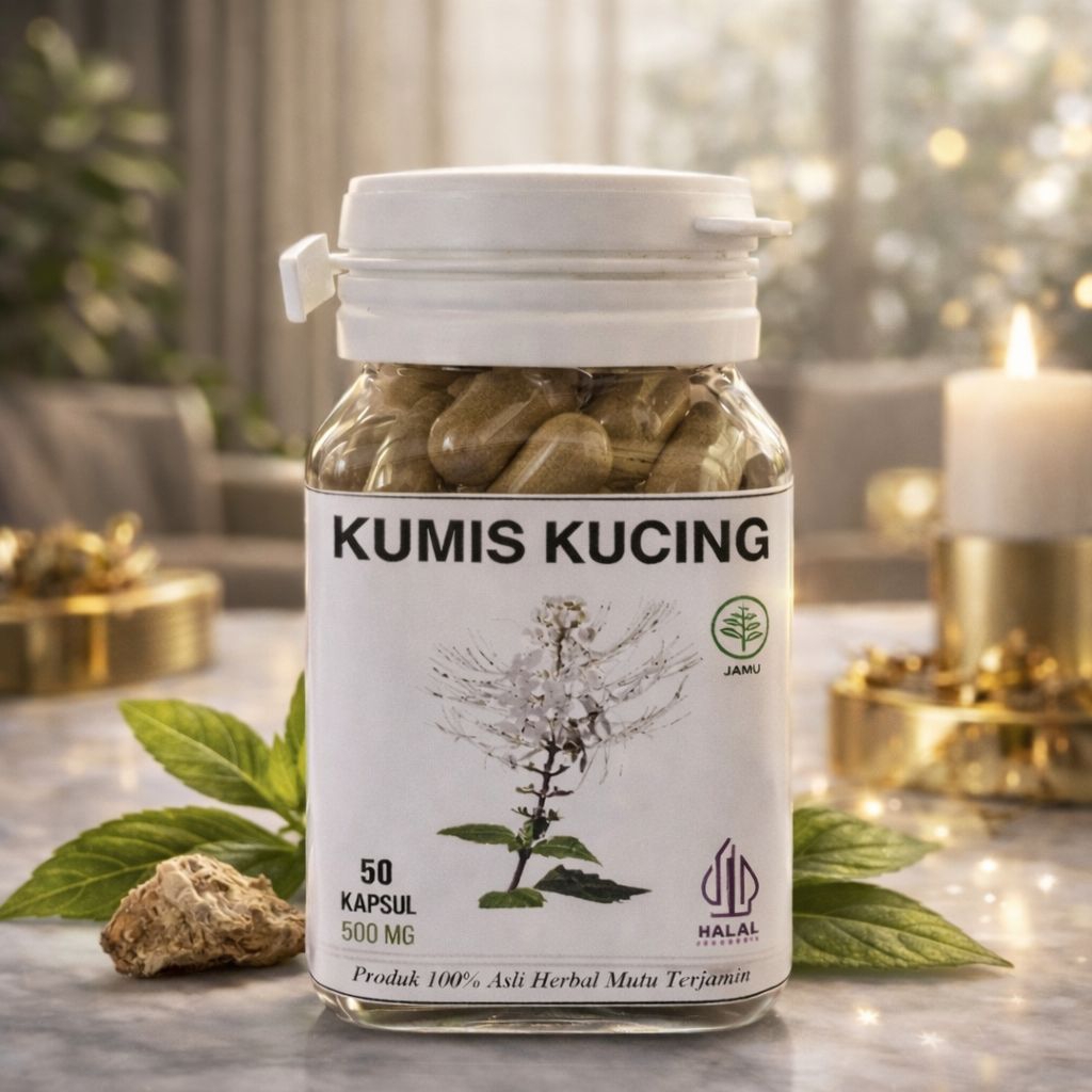 Kapsul Kumis Kucing Original Herbal