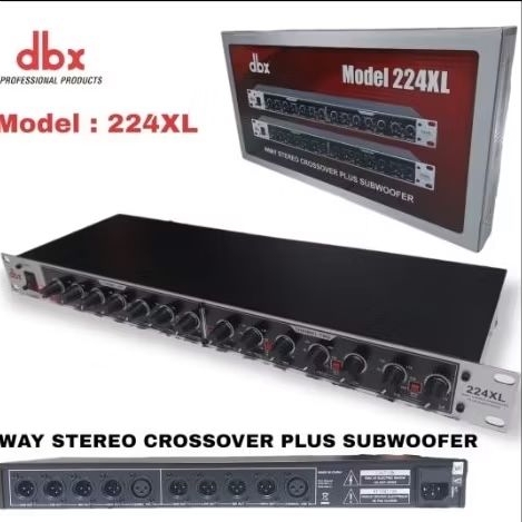 Crossover 224XL 4 way plus subwoofer crosover
