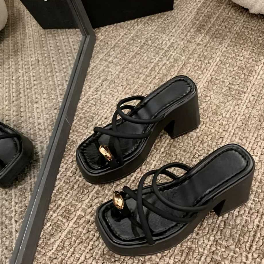 RAYLINE - Sandal Wedges Feshion Wanita Model Terbaru Tali Lilit Silang  Produk Lokal WA 500