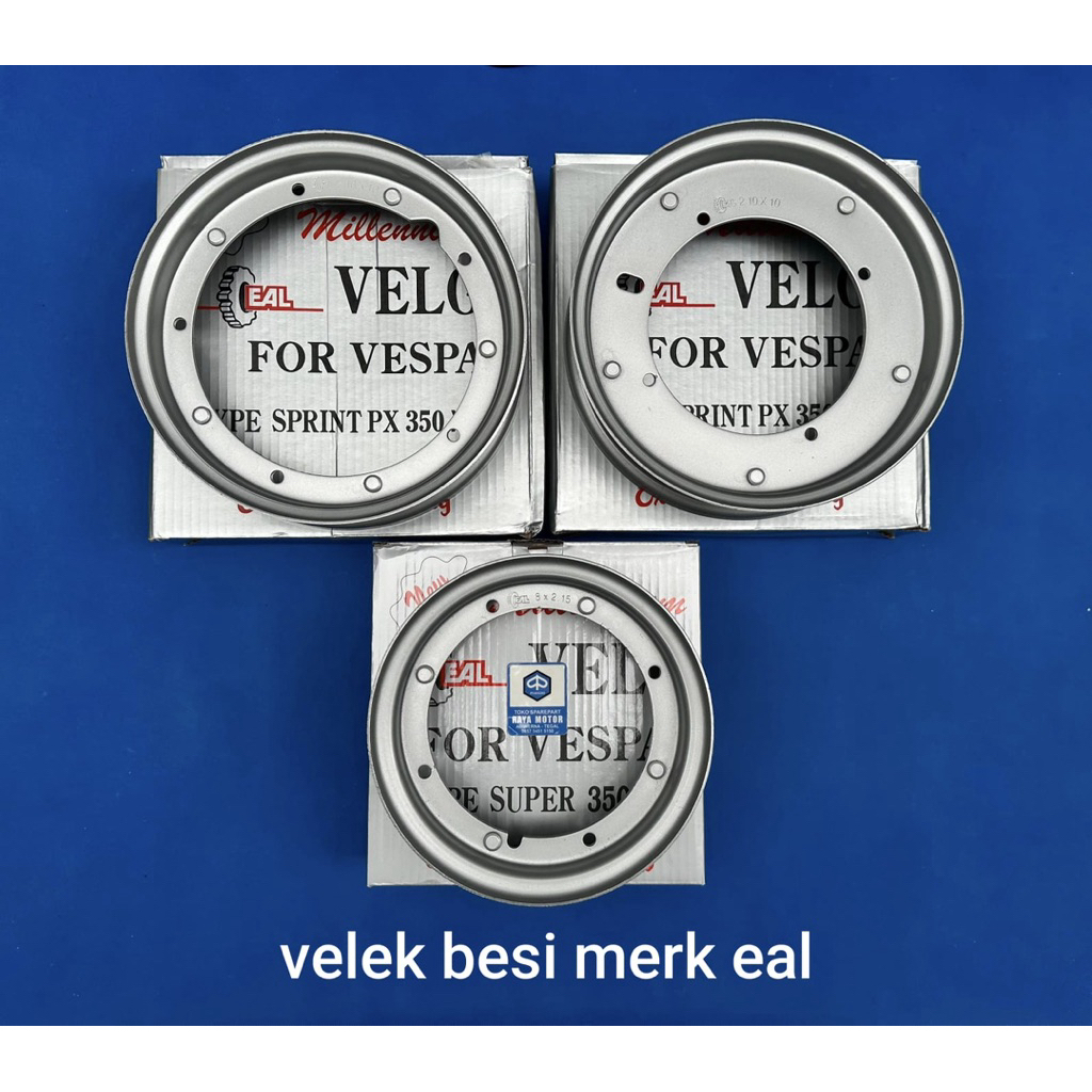 velek vespa merk eal tebel r8'r10'banci