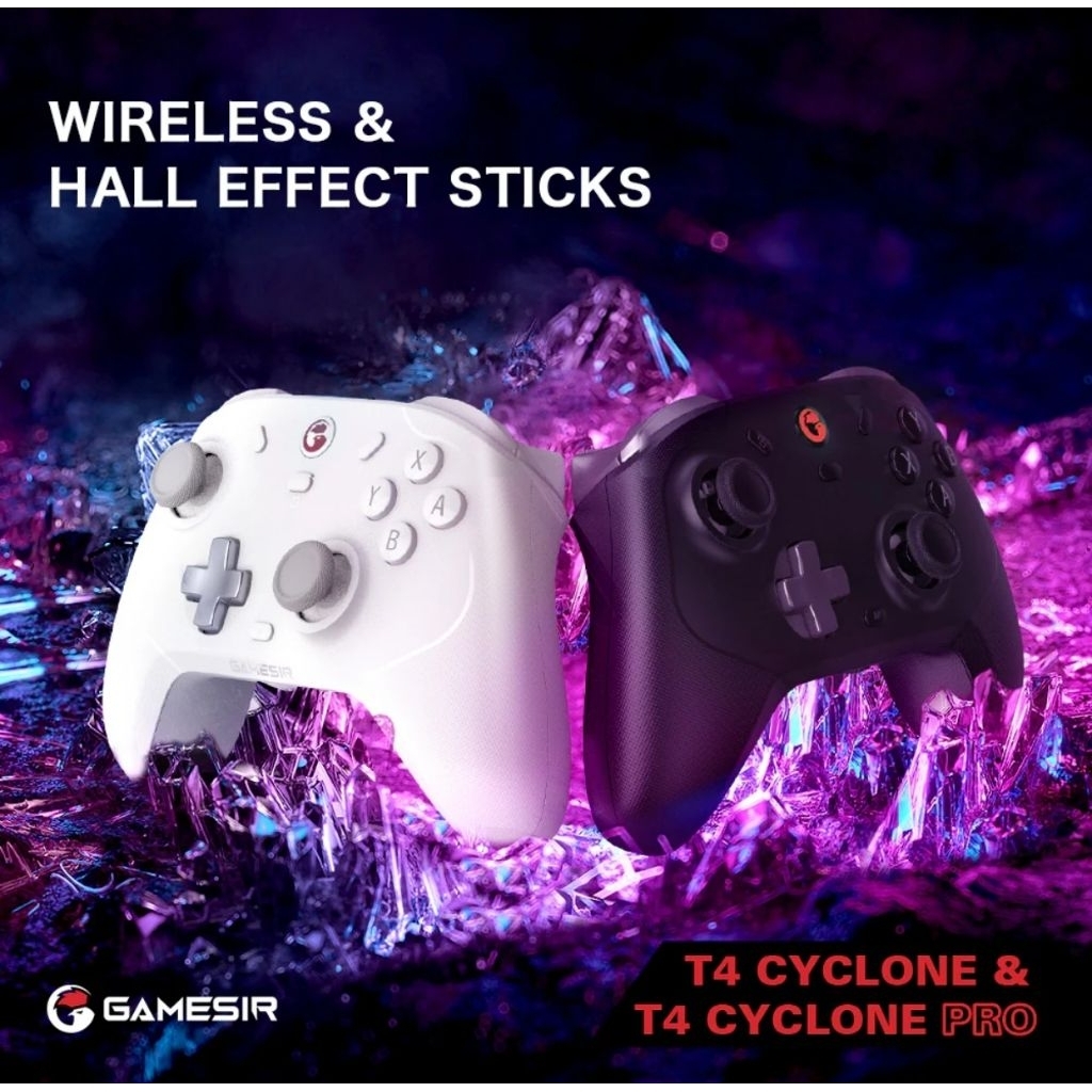 [Second /bekas] Gamesir T4 Cyclone Pro Wireless Hall Effect Joystick Controller Gamepad