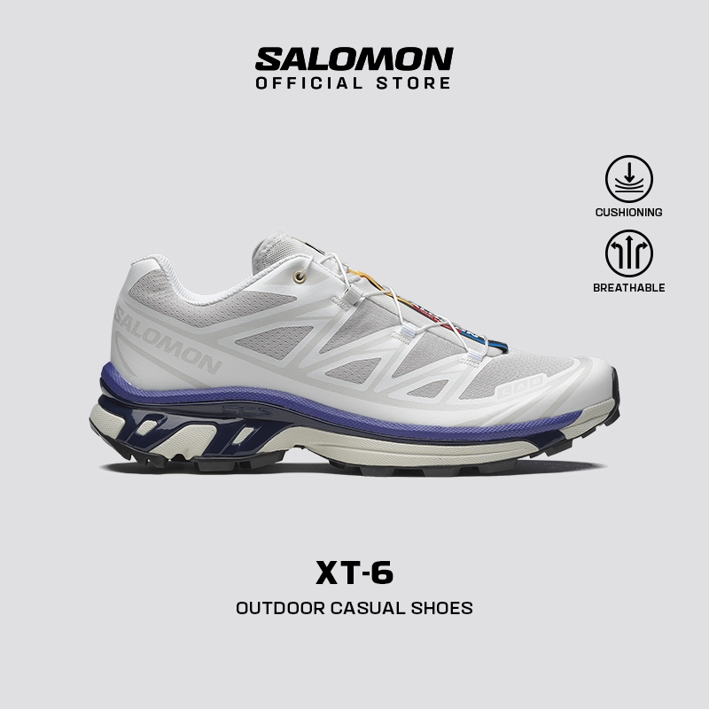 SALOMON XT-6 Unisex Trial Running Shoes Outdoor Sepatu Sports Sneakers Hiking Shoes - L47820300