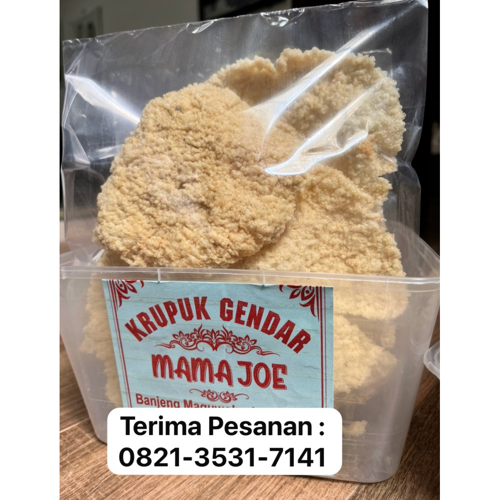 Kerupuk Gendar Matang khas Jogja tanpa Pengawet