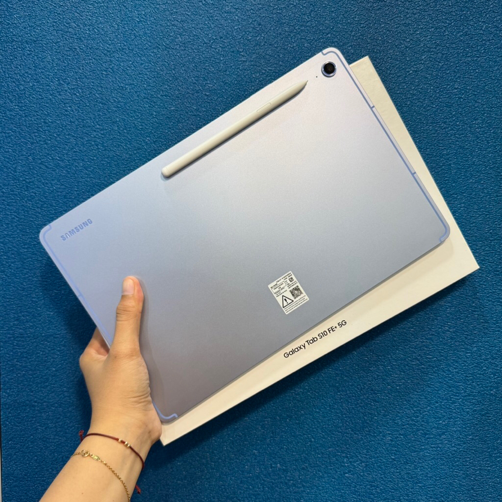 Samsung Tab S10 Fe Plus 5g 12/256gb second bekas pakai fullset ori