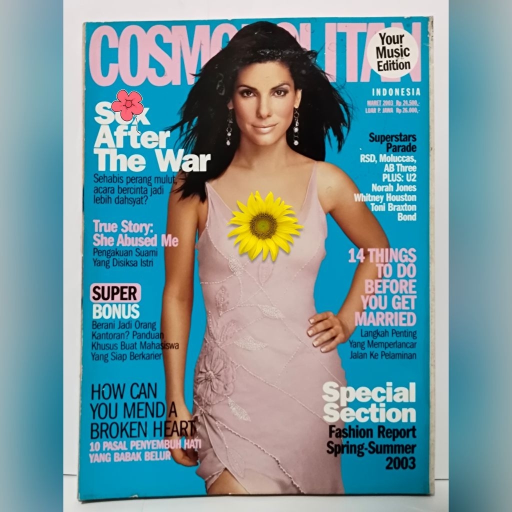 MAJALAH COSMOPOLITAN MARET 2003