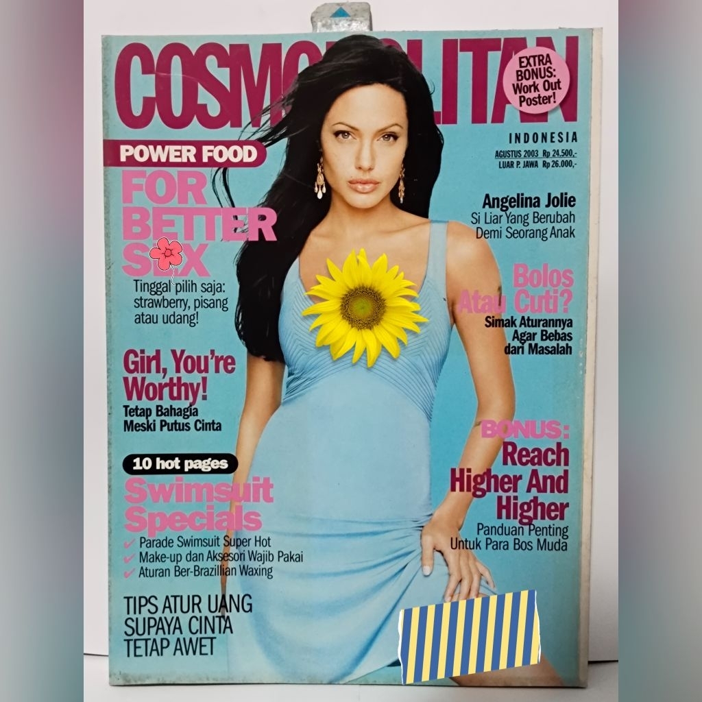 MAJALAH COSMOPOLITAN AGUSTUS 2003