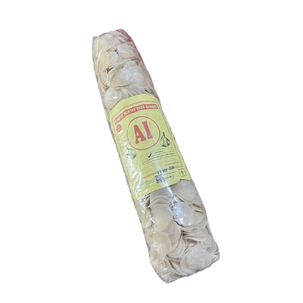 Kerupuk Mentah Rasa Bawang AI – Kerupuk Putih Mentah