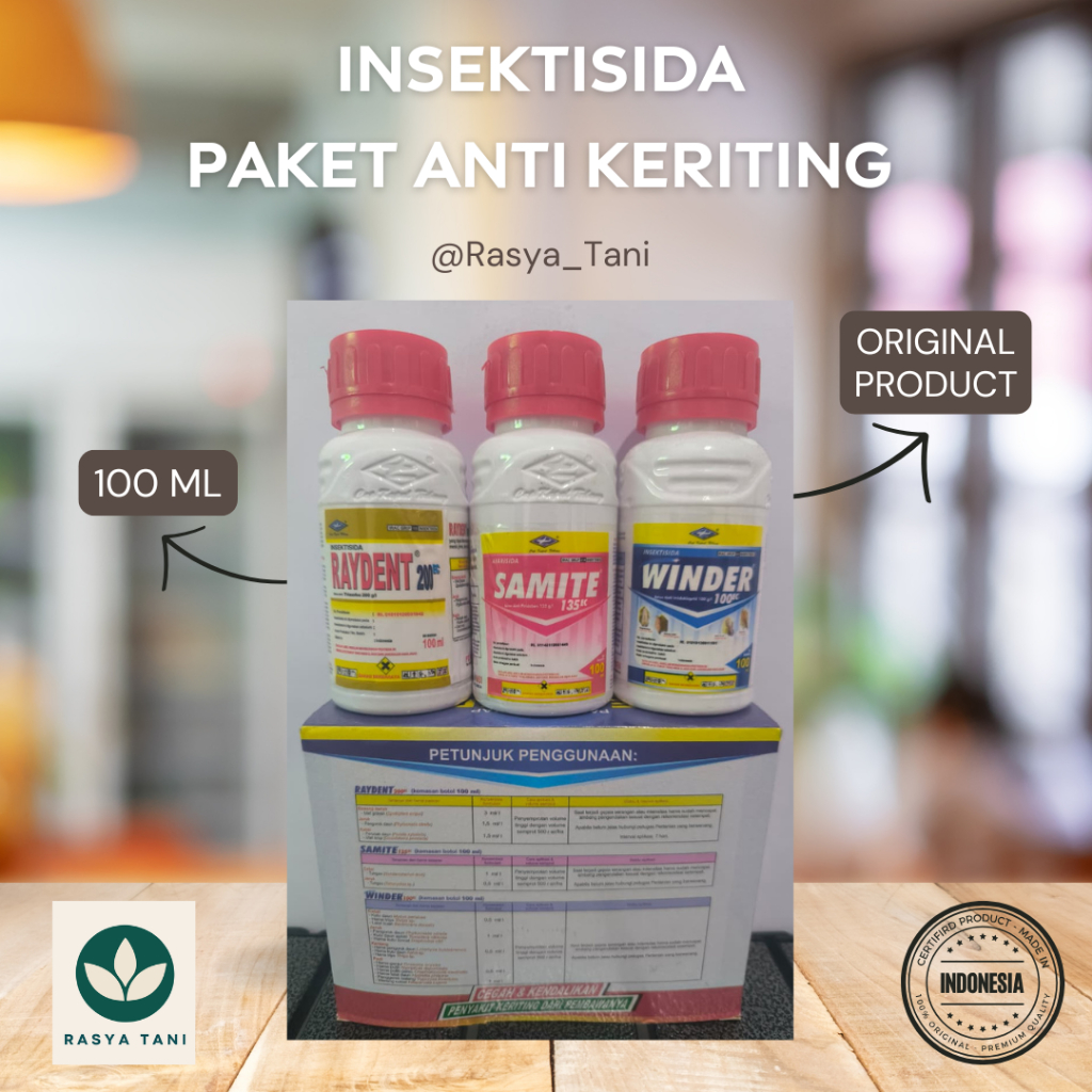 Paket Anti Keriting Daun Cabai Raydent Winder Samite