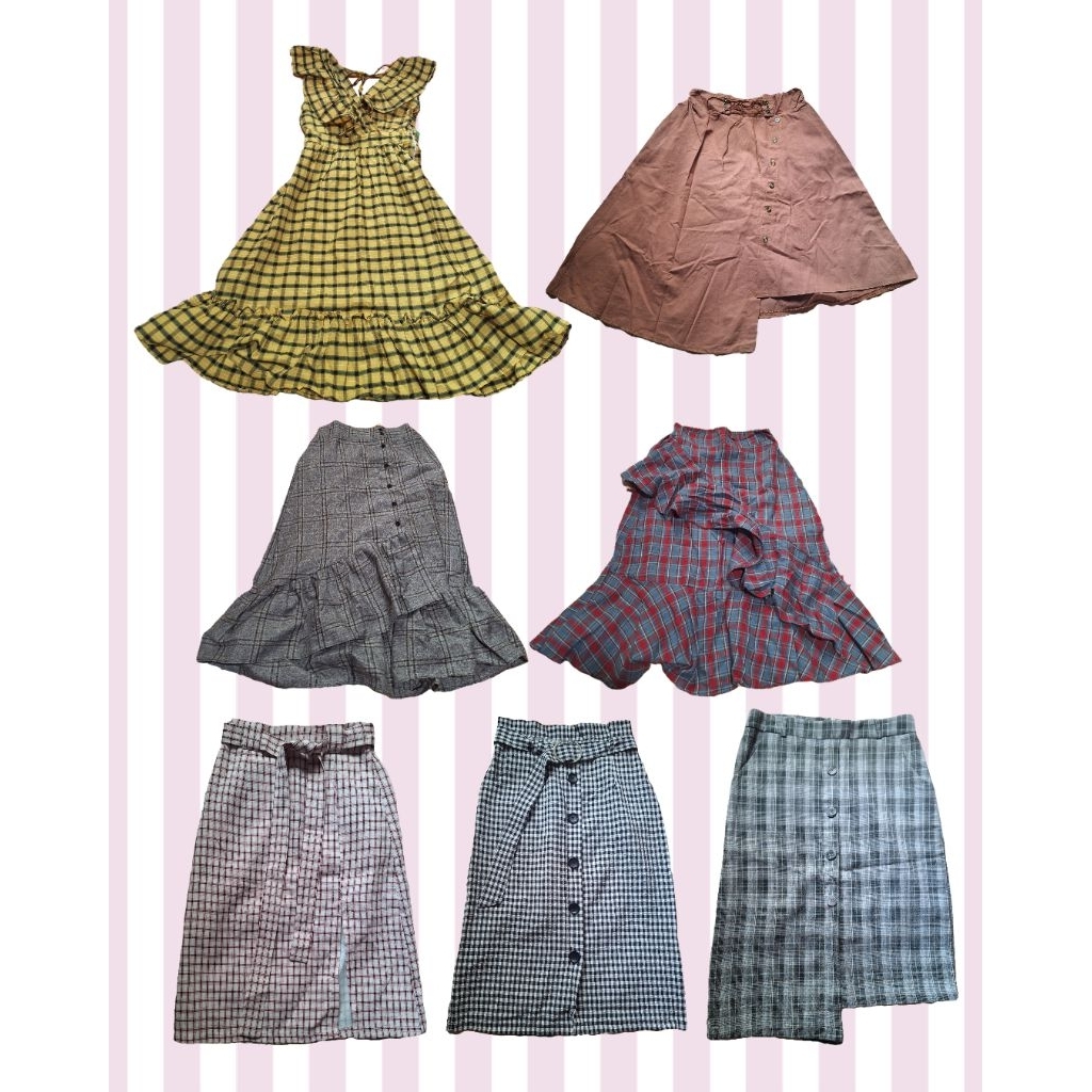 Cottagecore morikei Bohemian Boho Tartan Academia Y2k Acubi Vintage Gothic Lolita Sawako Dress Rok S