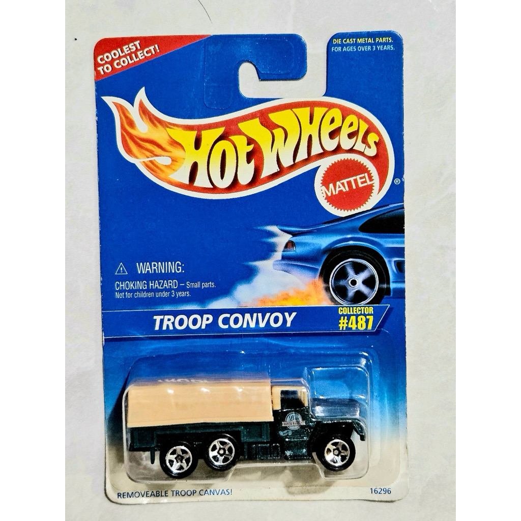 Hot Wheels 1996 Blue Card TROOP CONVOY