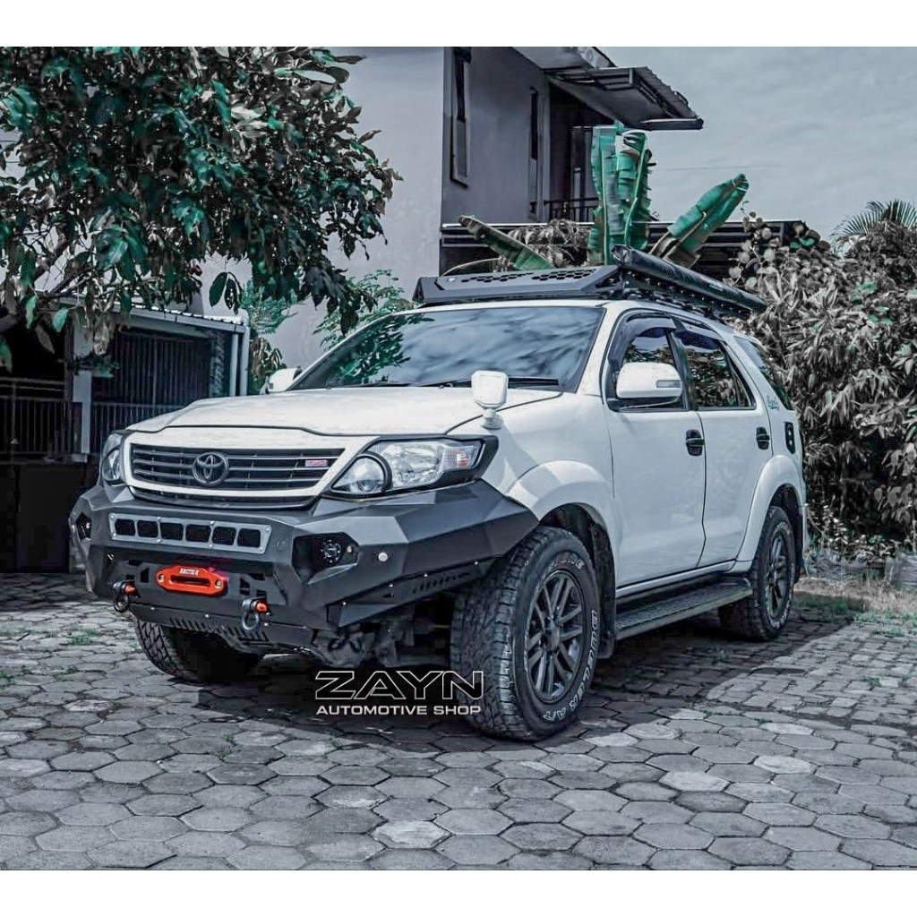BUMPER DEPAN FORTUNER / BULLBAR FORTUNER VNT RAPTOR 2012 2015 PREMIUM QUALITY