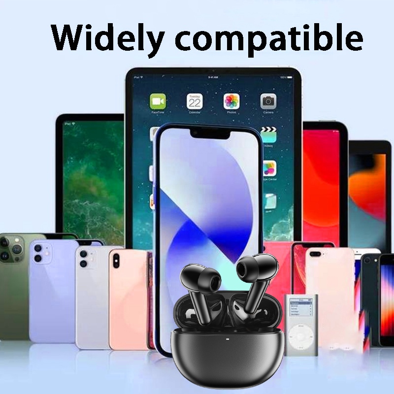 BestPromo Jbl Phantom Headphone Bluetooth Nirkabel Sejati, Headphone Semi-In-Ear, Headphone Musik,