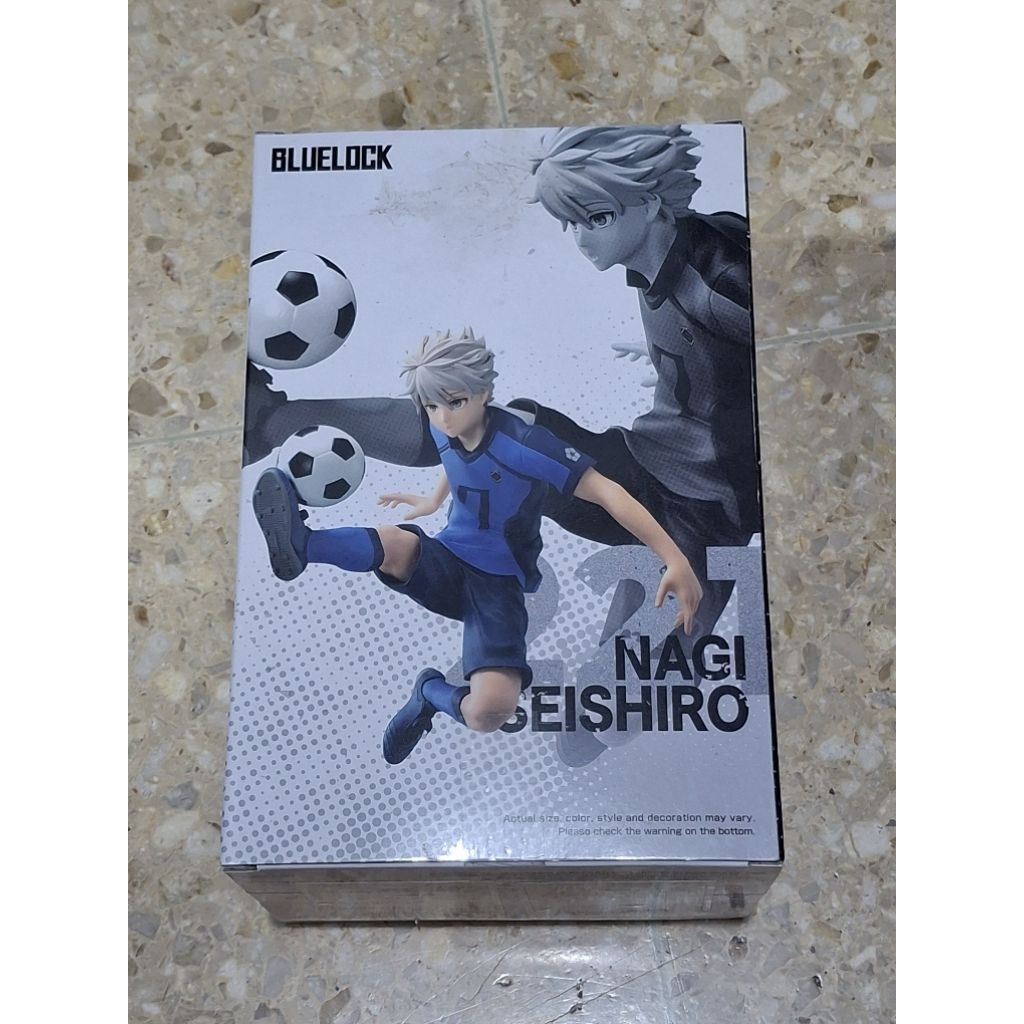 Banpresto TV Anime Blue Lock Seishiro Nagi Figure (Preloved)
