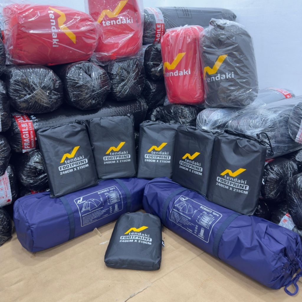 footprint alat tenda borneo pro tendaki foot print