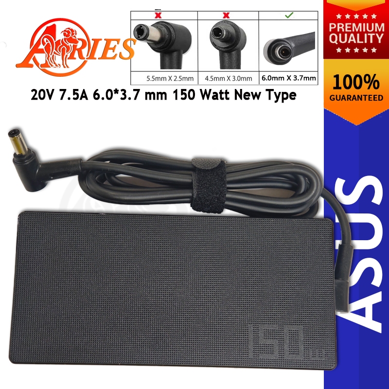 Charger Laptop / Adaptor Laptop Asus New Type 20V 7.5A 150 Watt 6mm TUF Gaming F15 FX505 FX505D FX50