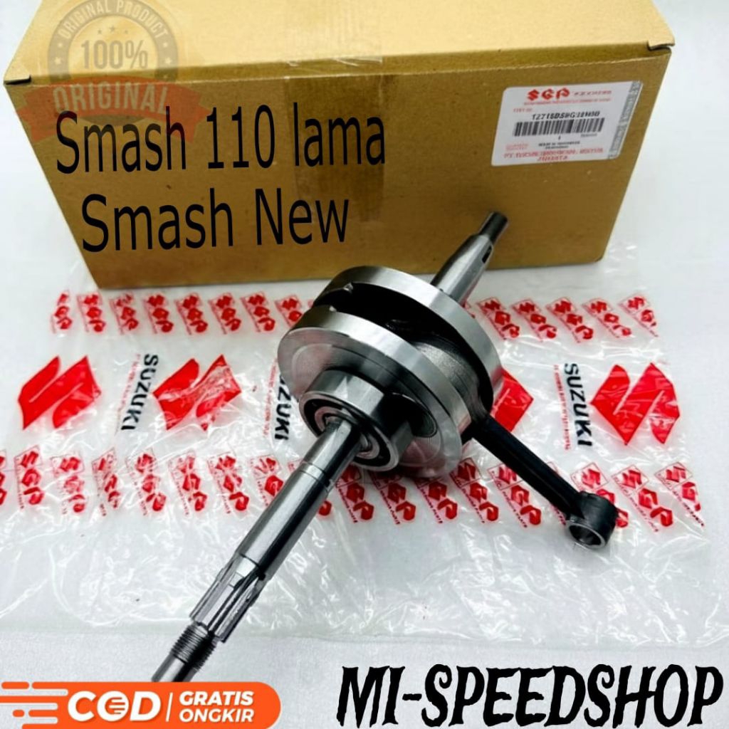 BANDUL KRUK AS SET CRANKSHAFT SUZUKI SMASH 110 LAMA OLD SMASH NEW SGP