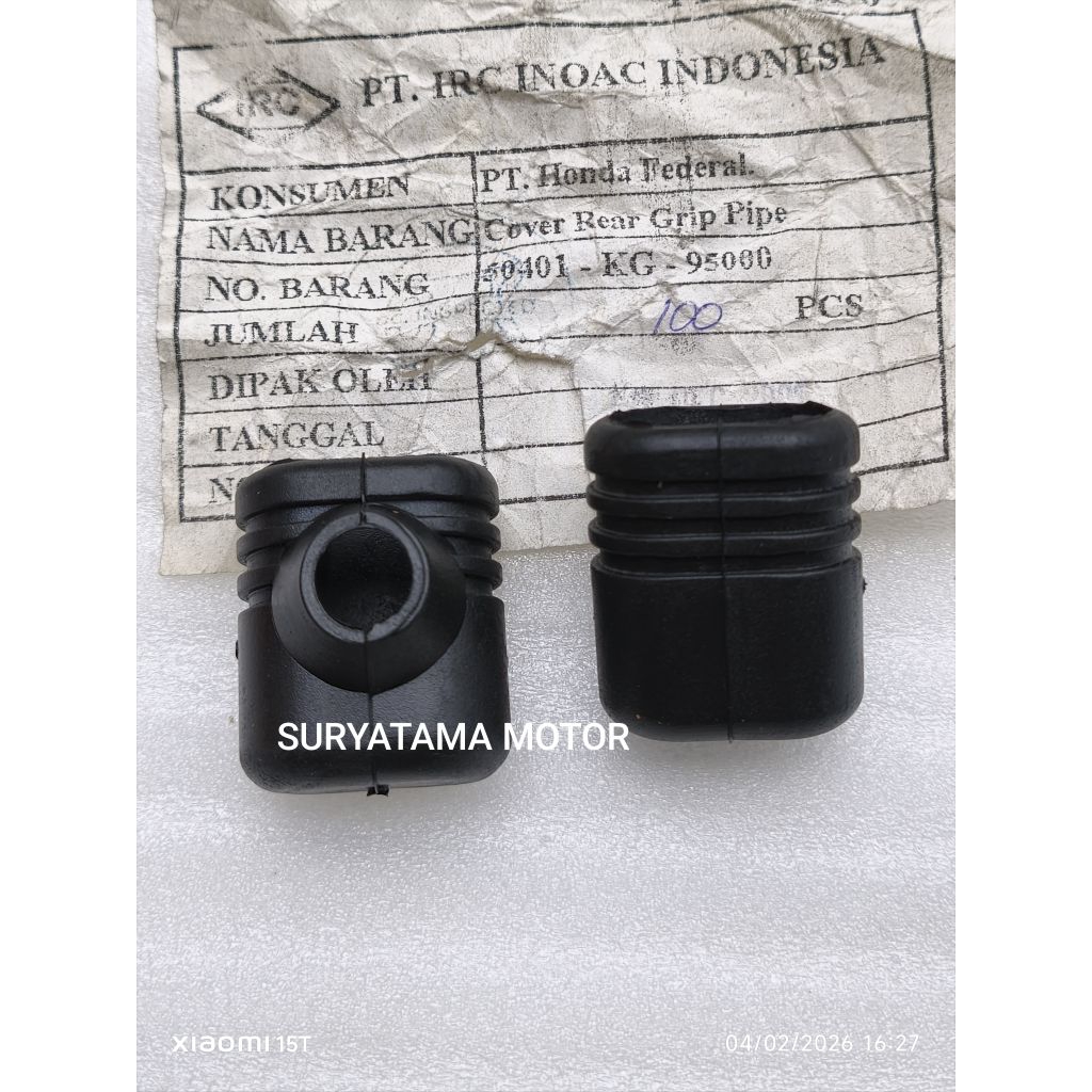 karet behel begel pegangan jok gl pro gl max  sepasang