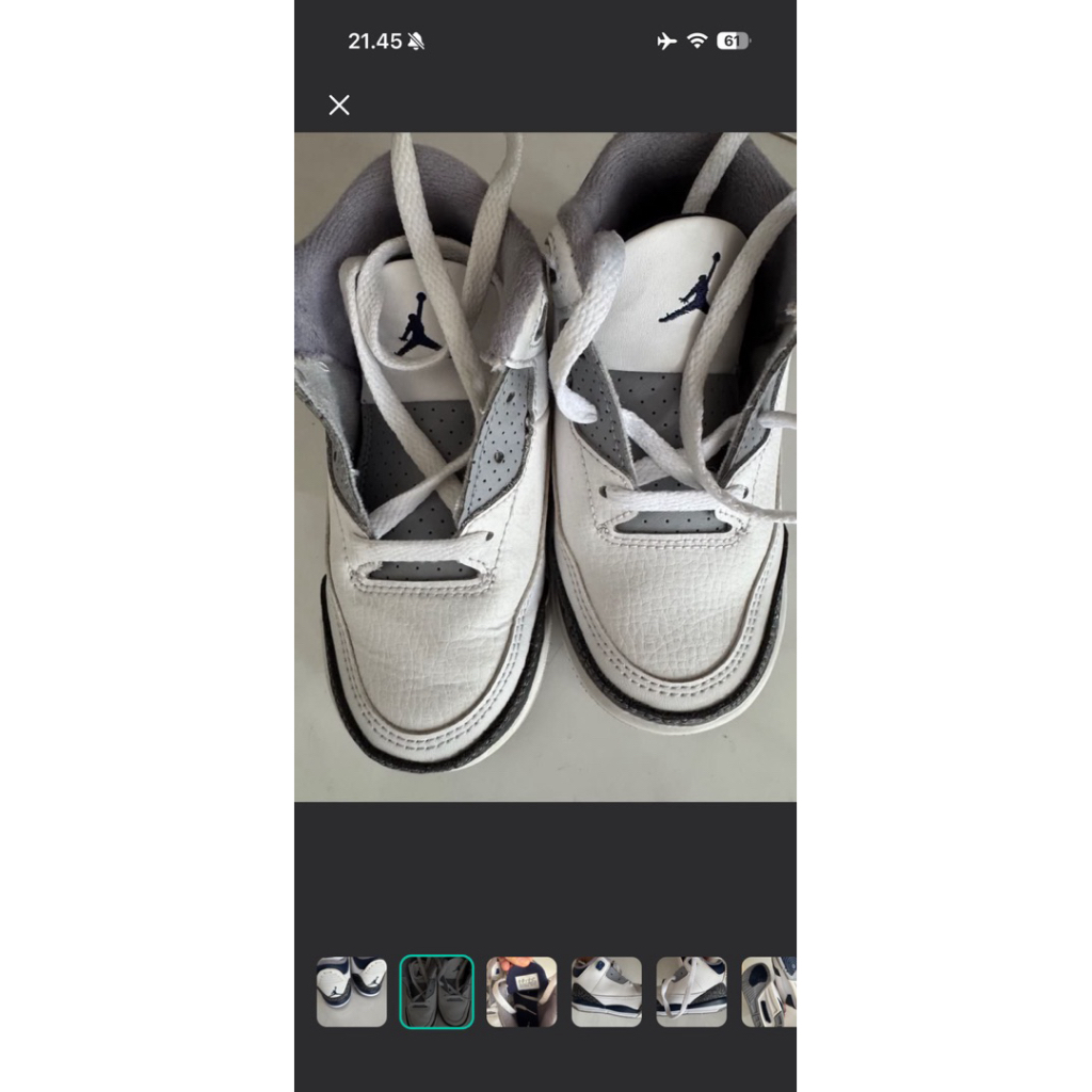 Nike Jordan baby shoes size 14cm