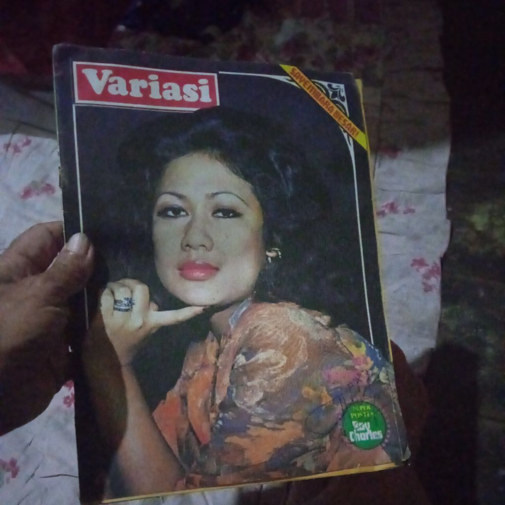 majalah Variasi jadul tahun 1975, bersama artis artis zaman dahulu