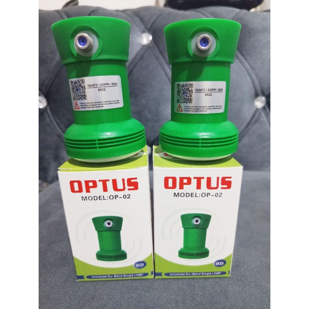 2 pcs LNB Optus Single Kuband parabola mini
